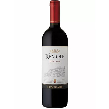 Вино Ремоле Тоскана / Remole Toscana, Frescobaldi, красное сухое 12% 0.75л