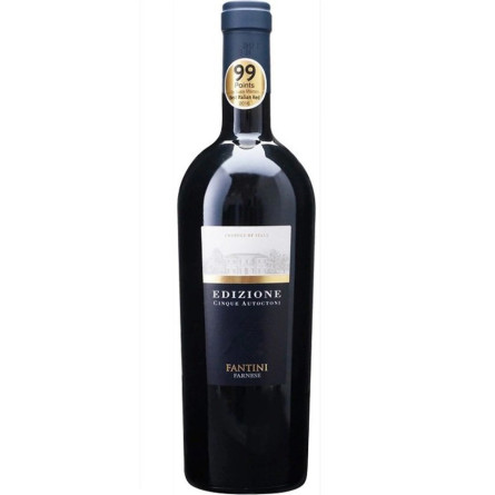 Вино Едіціоне 17 / Edizione 17, Cinque Autoctoni, Farnese Fantini, червоне напівсухе 14.5% 0.75л