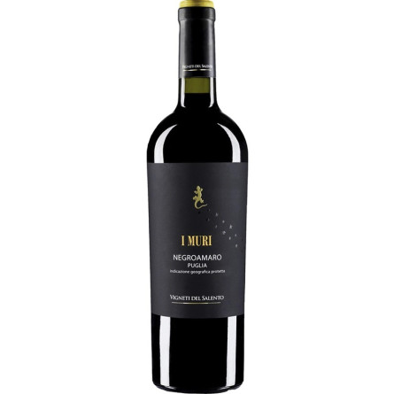 Вино Негроамаро / Negroamaro, &amp;quot;I Muri&amp;quot;, Farnese, червоне напівсухе 0.75л
