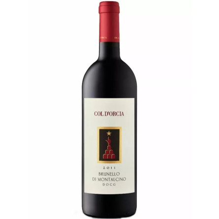Вино Брунелло ді Монтальчіно / Brunello di Montalcino, Col D'Orcia, червоне сухе 0.75л