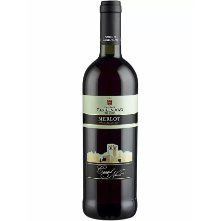 Вино Мерло / Merlot, Castelnuovo, червоне сухе 0.75л slide 1