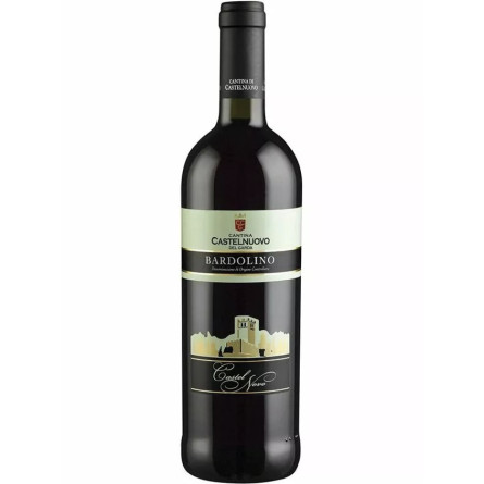 Вино Бардоліно / Bardolino, Castelnuovo, червоне сухе 11.5% 0.75л slide 1