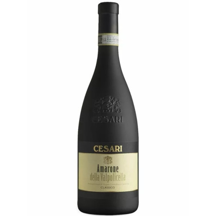 Вино Амароне делла Вальполічелла Класіко / Amarone della Valpolicella Classico, Cesari, червоне напівсухе 15% 0.75л