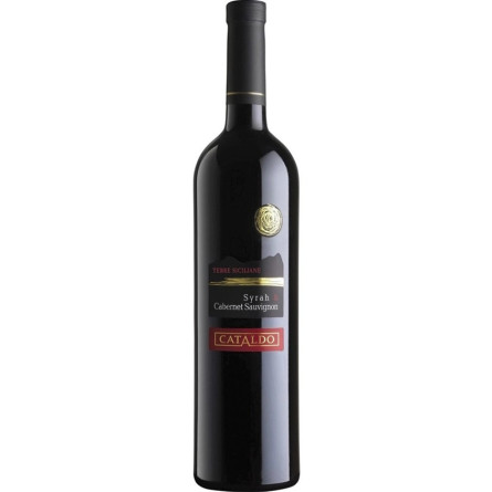 Вино Катальдо Сіра - Каберне Совіньйон / Cataldo Syrah - Cabernet Sauvignon, Campagnola, червоне сухе 13.5% 0.75л