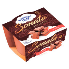 Десерт сирковий Волошкове Поле Sonata з какао 15% 180г mini slide 1