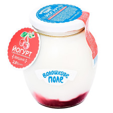 Йогурт Волошкове поле Десертний вишня 2,8% 350г mini slide 1