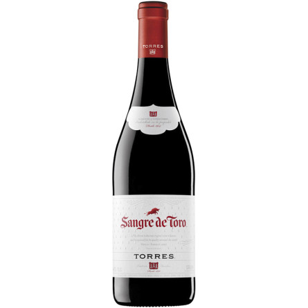 Вино Торрес Сангре де Торо / Torres Sangre de Toro, червоне сухе 13.5% 0.75л