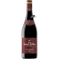 Вино Сангре де Торо, Резерва / Sangre de Toro, Reserva, Torres, червоне сухе 14% 0.75л mini slide 1