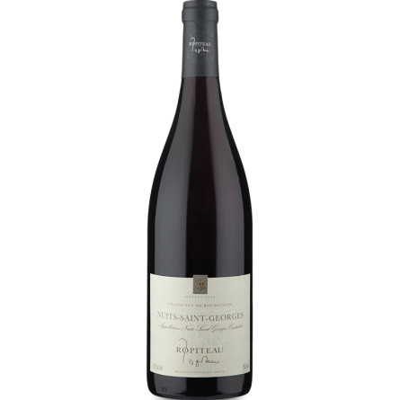 Вино Нюї-Сен-Жорж, Ропіто Фрер / Nuits-Saint-Georges, Ropiteau Freres, червоне сухе 0.75л