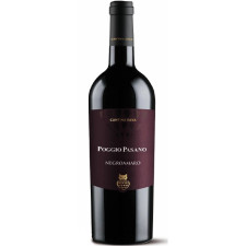Вино Поджо Пасано, Негроамеро / Poggio Pasano, Negroamaro, красное сухое 0.75л mini slide 1