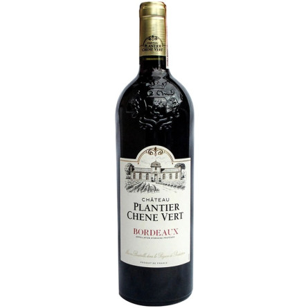 Вино Шато Плантье Шен Верт, Бордо / Chateau Plantier Chene Vert, Bordeaux, красное сухое 0.75л