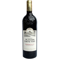 Вино Шато Плантье Шен Верт, Бордо / Chateau Plantier Chene Vert, Bordeaux, красное сухое 0.75л mini slide 1