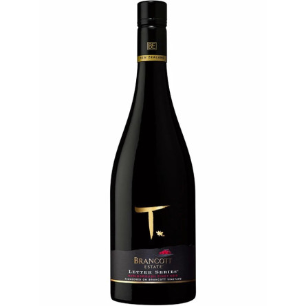 Вино Піно Нуар Т, Мальборо / Pinot Noir T, Marlborough, Brancott, червоне сухе 13.5% 0.75л