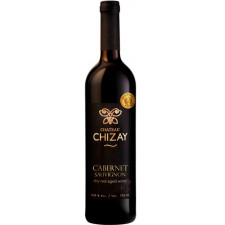 Вино Каберне Совіньйон, Чизай / Cabernet Sauvignon, Chizay, червоне сухе 0.75л mini slide 1