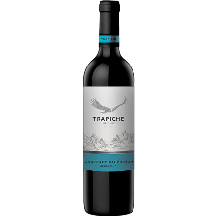 Вино Каберне Совиньон, Вайнярдс / Cabernet Sauvignon, Vineyards, Trapiche, красное сухое 0.75л slide 1