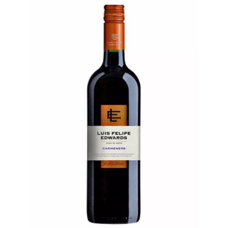 Вино Карменере / Carmenere, Luis Felipe Edwards, красное сухое 12% 0.75л slide 1