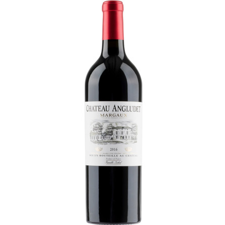 Вино Марго, Шато Англюде / Margaux, Chateau Angludet, Sichel, червоне сухе 0.75л slide 1