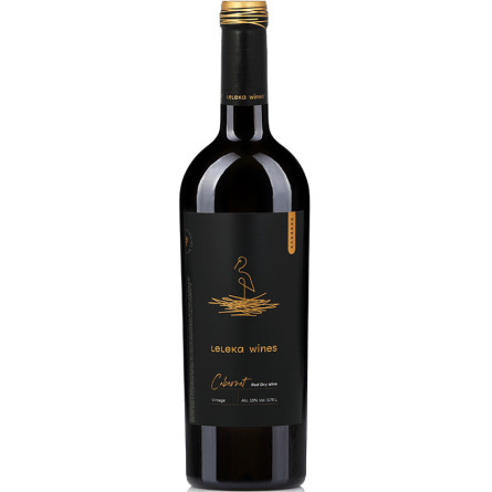 Вино Каберне Резерв / Cabernet Reserve, Leleka Wines, красное сухое 0.75л