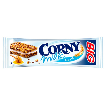 Батончик злаковый Corny молоко 40г