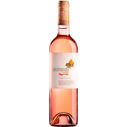 Вино Монастрель-Сіра, Бараонда Росадо Органік / Monastrell-Syrah, Barahonda Rosado Organic, рожеве сухе 0.75л slide 1