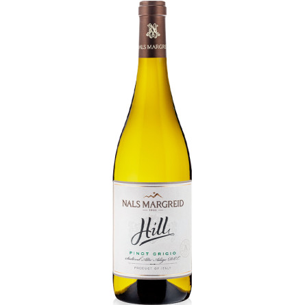 Вино Хилл, Пино Гриджио / Hill, Pinot Grigio, Nals Margreid, белое сухое 0.75л