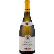 Вино Шаблі, Прем'єр Крю Боруа / Chablis, Premier Cru Beauroy, Moillard, біле сухе 0.75л mini slide 1