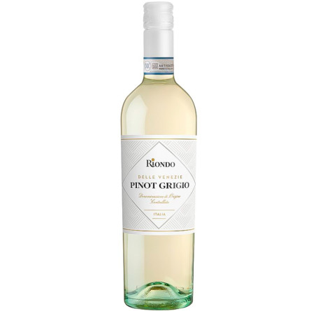 Вино Пино Гриджио делла Венеция / Pinot Grigio delle Venezie, Cantine Riondo, белое сухое 0.75л