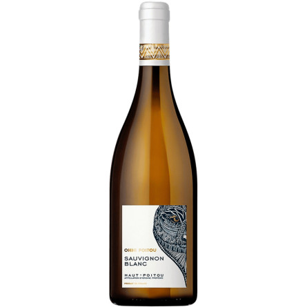 Вино О! Пуату, Совиньон Блан / Ohh! Poitou, Sauvignon Blanc, белое сухое 0.75л