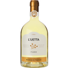 Вино Л'Уетта, Фіано / L'Uetta, Fiano, Masca del Tacco, біле сухе 0.75л mini slide 1