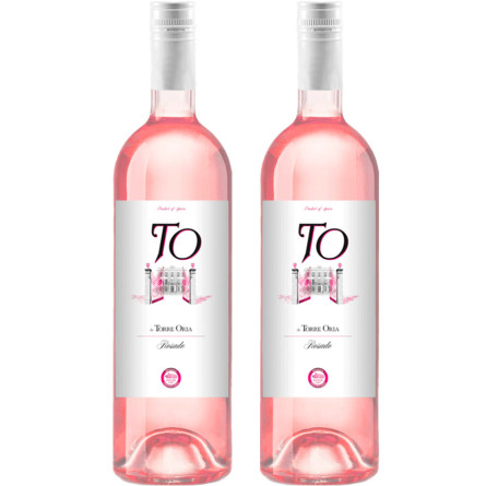 Набір вина ТО Розе / TO Rose, Torre Oria, рожеве сухе 2*0.75л