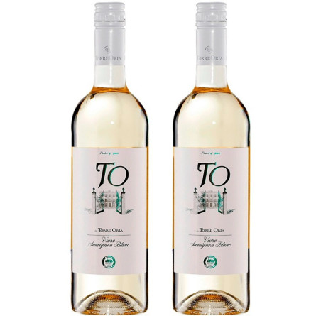 Набор вина ТО Виура-Совиньон Блан / TO Viura-Sauvignon Blanc, Torre Oria, белое сухое 2*0.75л