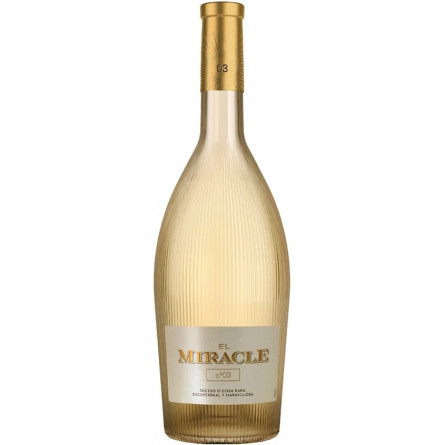 Вино Ель Міракль №3 Бланко / El Miracle №3 Blanco, Vicente Gandia, біле сухе 0.75л slide 1
