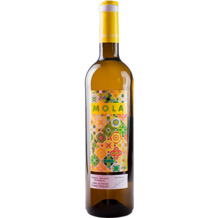 Вино Мола, Бланко / Mola, Blanco, Bodega Casas de Moya, біле сухе 0.75л slide 1