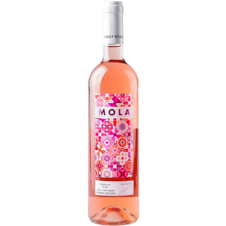 Вино Мола, Росадо / Mola, Rosado, Bodega Casas de Moya, рожеве сухе 0.75л