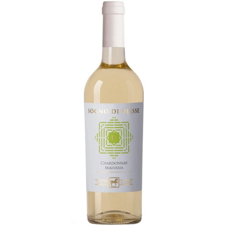Вино Сонье ди Улиссе, Шардоне-Мальвазия / Sogno di Ulisse, Chardonnay-Malvasia, Tenuta Ulisse, белое сухое 0.75л