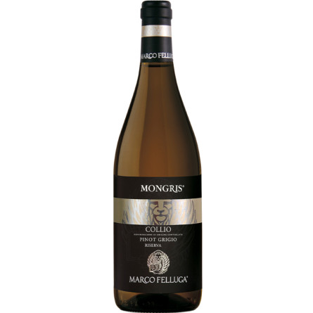 Вино Пино Гриджио Резерва, Монгрис / Pinot Grigio Riserva, Mongris, Marco Felluga, белое сухое 0.75л