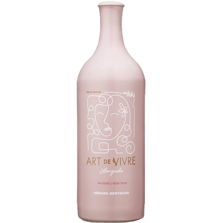 Вино Арт де Вивр, Розе / Art de Vivre, Rose, Gerard Bertrand, розовое сухое 0.75л