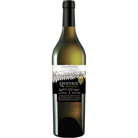 Вино Ркацителі Квері, Драй Амбер / Rkatsiteli Qvevri, Dry Amber, Georgian Valleys, біле сухе 0.75