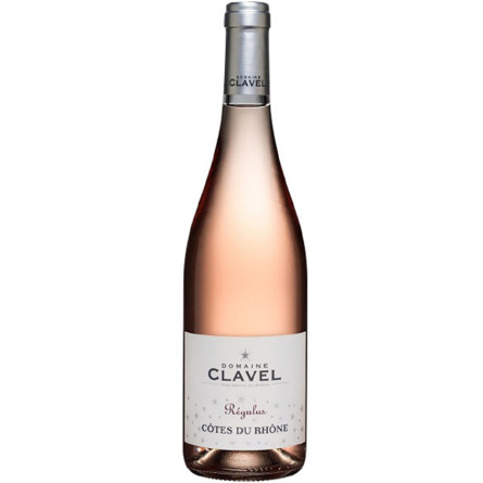 Вино "Домен Клавель" Регулюс Кот дю Рон, Розе / "Domaine Clavel" Regulus Cotes du Rhone, Rose, розовое сухое 0.75л