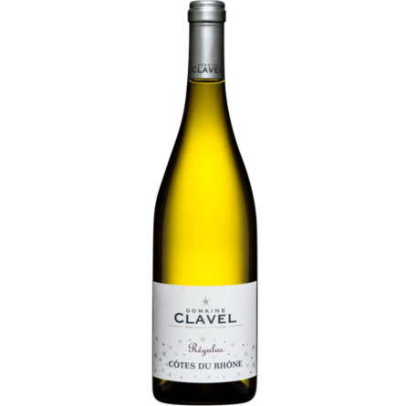 Вино &quot;Домен Клавель&quot; Регулюс Кот дю Рон, Блан / &quot;Domaine Clavel&quot; Regulus Cotes du Rhone Blanc, біле сухе 0.75л