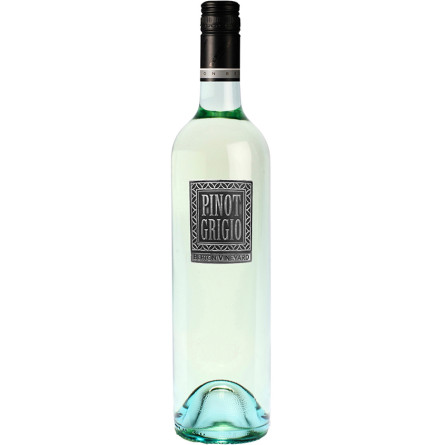 Вино Піно Гріджіо / Pinot Grigio, Metal Label, Berton Vineyard, біле сухе 0.75л