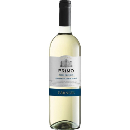 Вино Мальвазія-Шардоне, Прімо / Malvasia-Chardonnay, Primo, Farnese Fantini, біле сухе 12% 0.75л
