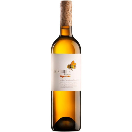 Вино Вердехо-Совіньйон Блан, Бараонда Бланко Органік / Verdejo-Sauvignon Blanc, Barahonda Blanco Organic, біле сухе 0.75л