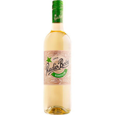Вино Вердехо, Радіо Бока / Verdejo, Radio Boka, Hammeken Cellars, біле сухе 0.75л