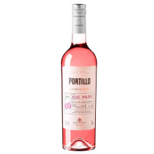 Вино Портільо Розе Мальбек / Portillo Rose Malbec, Salentein, рожеве сухе 13% 0.75л mini slide 1