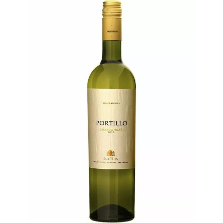 Вино Портільо Шардоне / Portillo Chardonnay, Salentein, біле сухе 13.5% 0.75л