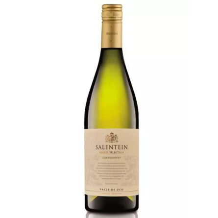 Вино Шардоне, Баррел Селекшн / Chardonnay, Barrel Selection, Salentein, біле сухе, 0.75л