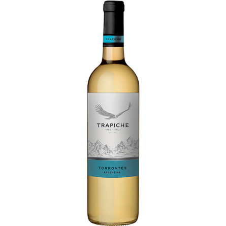 Вино Торронтес, Вайнярдс / Torrontes, Vineyards, Trapiche, біле сухе ​​0.75л
