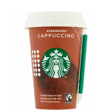 Холодна кава Капучіно / Cappuccino, Starbucks, 0.22л mini slide 1