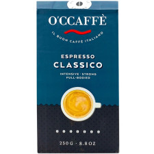 Кава мелена O'CCaffe, Espresso Classico, 250г mini slide 1